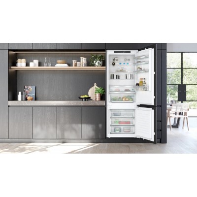Siemens kb96nvfe0 Iq300 Lodówka-zamrażarka do zabudowy 71 cm wys. 194 cm