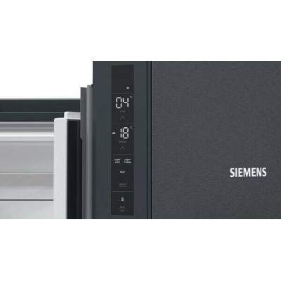 Siemens kf96naxea Iq500 Freistehender kombinierter Kühlschrank mit französischen Türen 91 cm