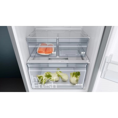 Siemens kg49nxiep Iq300 freistehender Kombikühlschrank 70 cm Edelstahl