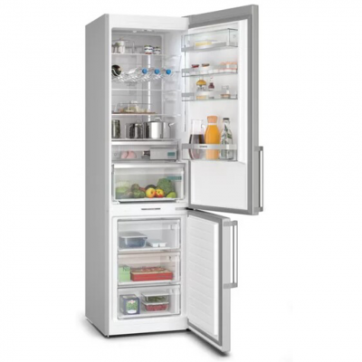 Siemens kg39naict Iq500 frigorífico combinado independiente 60 cm h 203 acero inoxidable