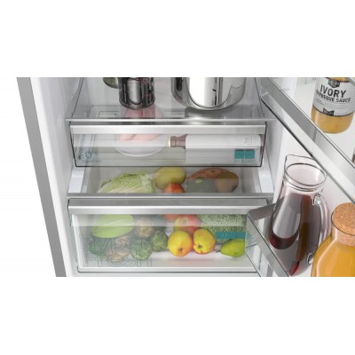 Siemens kg39naict Iq500 frigorífico combinado independiente 60 cm h 203 acero inoxidable