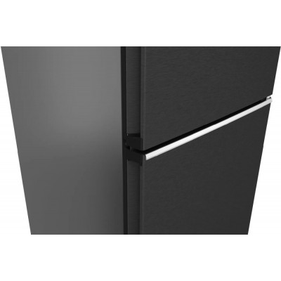 Siemens kg39naxcf Iq500 réfrigérateur combiné pose libre 60 cm h 203 acier inoxydable noir