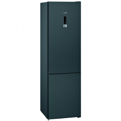 Siemens kg39nxxeb Iq300 frigorífico combinado independiente 60 cm h 203 acero inoxidable negro