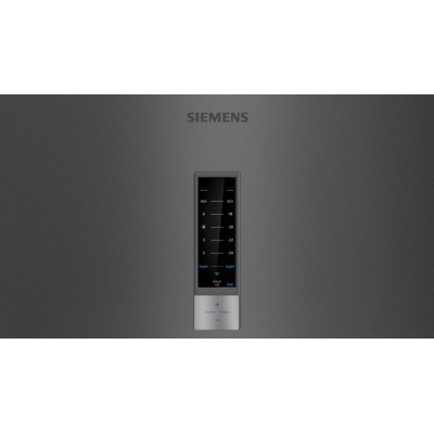 Siemens kg39nxxeb Iq300 réfrigérateur combiné pose libre 60 cm h 203 acier inoxydable noir