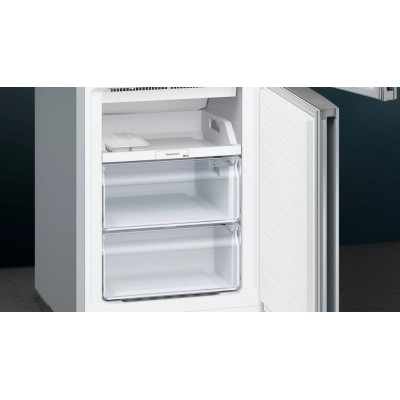 Lodówka kombinowana Siemens kg39n2lec Iq300 o wysokości 60 cm ze stali nierdzewnej