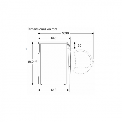 Siemens wq45g2a0 Iq500 Wäschetrockner 9 kg weiß