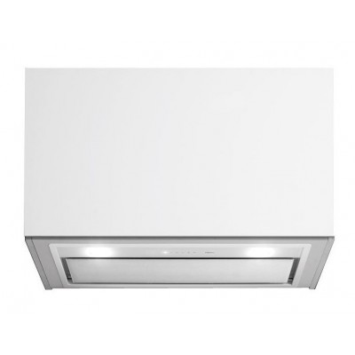 Okap do zabudowy Falmec Murano Design 50 cm, białe szkło CGIW50.E1