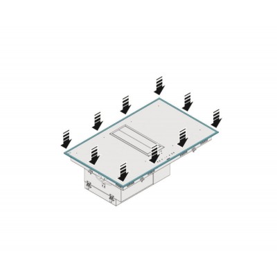 Falmec kacl.155nf Quantum frame kit black