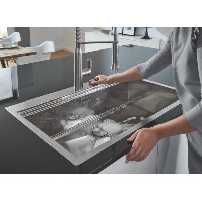 Grohe 31584sd1 K800 85 cm stainless steel single-bowl sink