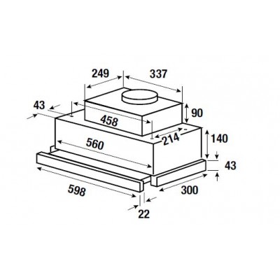 Küppersbusch def 6800.0 und K-Serie 8 Einbau-Dunstabzugshaube 60 cm Edelstahl