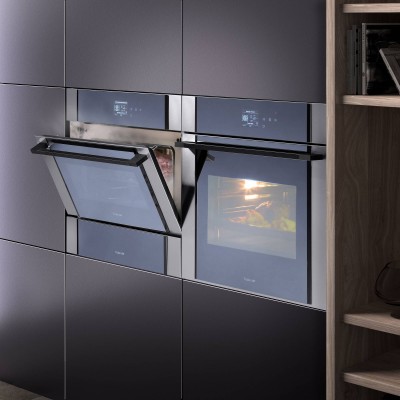 Foster 7136 027 S4001 Combined microwave oven h 45 cm stainless steel - black glass