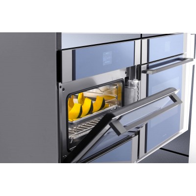 Foster 7136 027 S4001 Horno microondas combinado h 45 cm acero inoxidable - vidrio negro