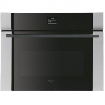 Foster 7135 087 S4001 combined steam oven h 45 cm stainless steel - black glass