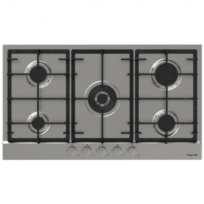Foster 7017 032 Power Placa de gas de acero inoxidable de 86 cm