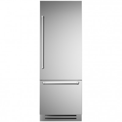 Bertazzoni ref755bbrxtt Master built-in fridge freezer 75 cm stainless steel + 901466