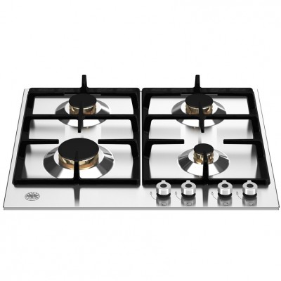 Bertazzoni p604prox Plaque de cuisson à gaz professionnelle en acier inoxydable de 60 cm