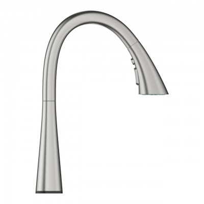 Mitigeur Grohe 30 219 dc2 Zedra Touch + douchette extractible super acier