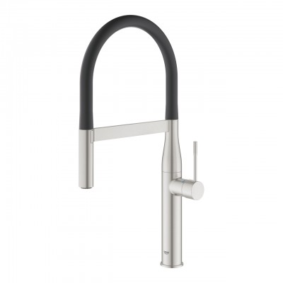 Grohe 30 294 dc0 Grifo monomando Essence + rociador extraible super acero