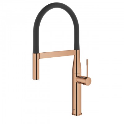 Grohe 30 294 da0 Essence New mixer tap + polished rose gold hand shower