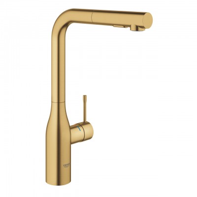Grohe 30 270 gn0 Essence mixer tap + brushed gold hand shower