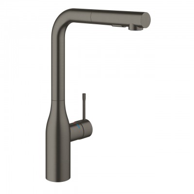 Grohe 30 270 al0 Grifo monomando Essence + teleducha grafito cepillado