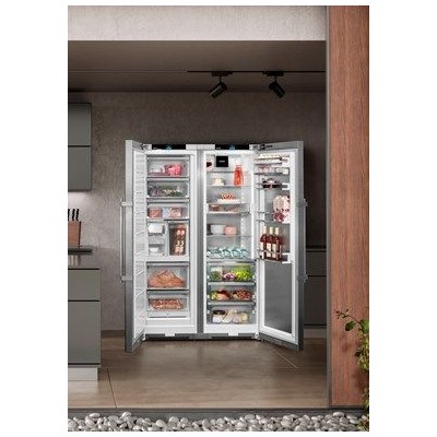 Liebherr xrfst 5295 Side by Side free-standing fridge freezer 120 cm stainless steel