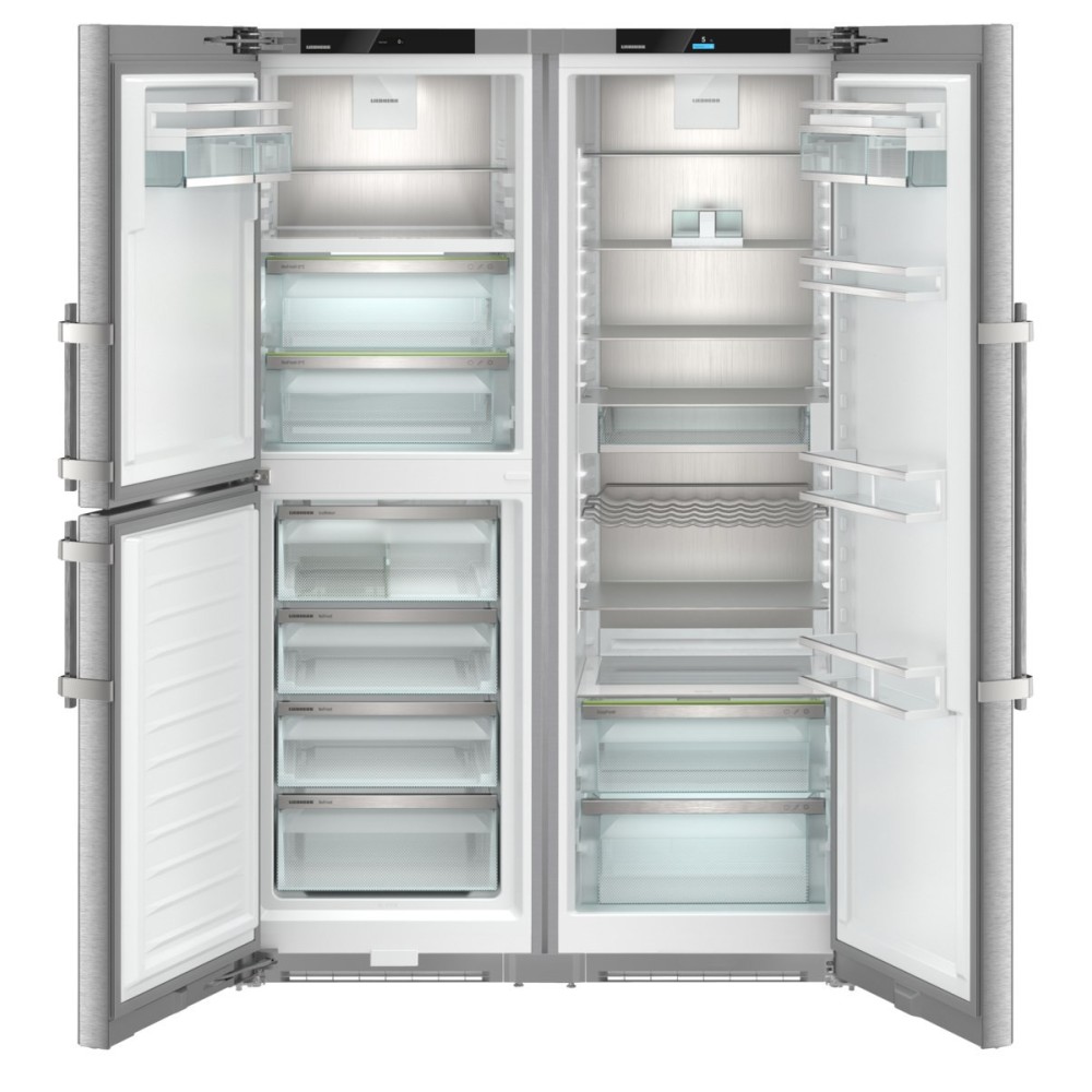 Liebherr xrcsd 5255 Prime freistehender Kühl-Gefrierschrank 120 cm Edelstahl