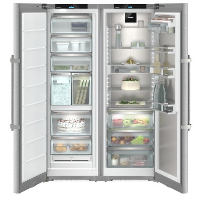 Liebherr xrfst 5295 Side by Side free-standing fridge freezer 120 cm stainless steel