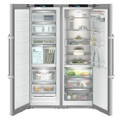 Liebherr XRFSD 5265 Prime Freistehender Kühl-Gefrierschrank 120 cm Edelstahl