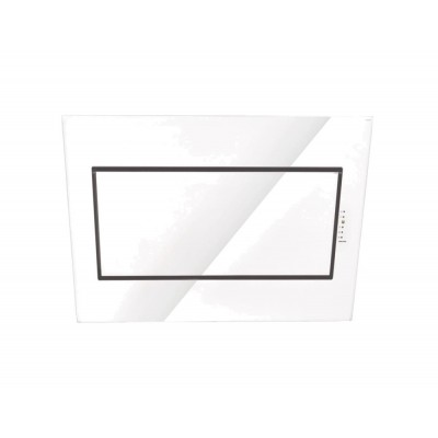 Falmec quasar design campana extractora de pared 80 cm vidrio blanco cqpn80.e0p2