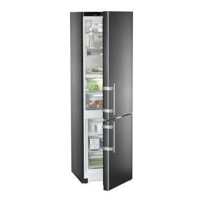 Liebherr cbnbsa 5753 Prime frigorifero combinato libera installazione 60 cm h 201 blacksteel