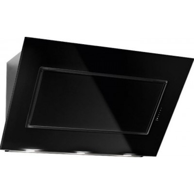 Falmec quasar design cappa parete 60 cm vetro nero