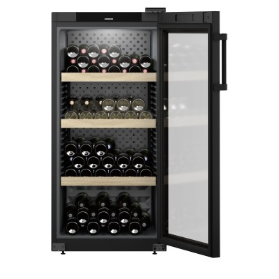 Liebherr wpbl 4201 GrandCru free-standing wine cellar 60 cm h 128 black