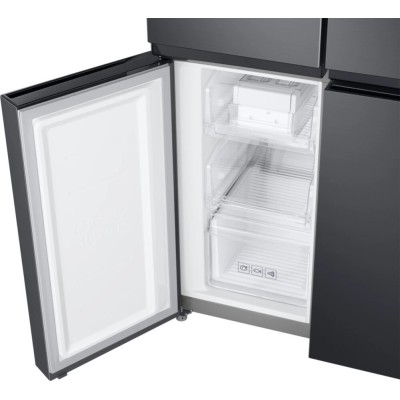 Samsung rf48a401eb4 Refrigerator + freezer 4 doors 83 cm anthracite