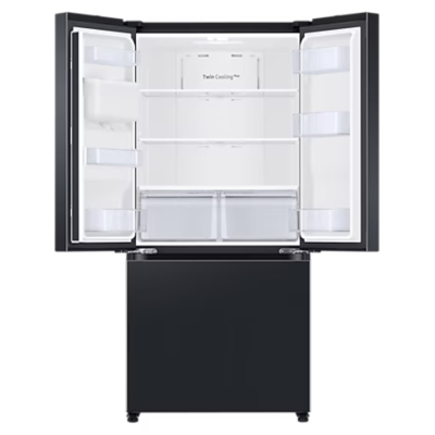 Samsung rf50c530eb1 Freistehender Kühl- und Gefrierschrank, französische Tür, 82 cm, Anthrazit