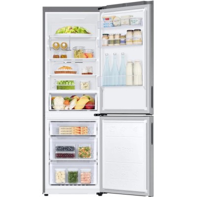 Samsung rb33b612fsa Freestanding fridge + freezer 60 cm silver