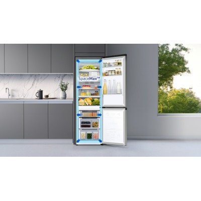 Samsung rb33b612fsa Réfrigérateur + congélateur pose libre 60 cm argent