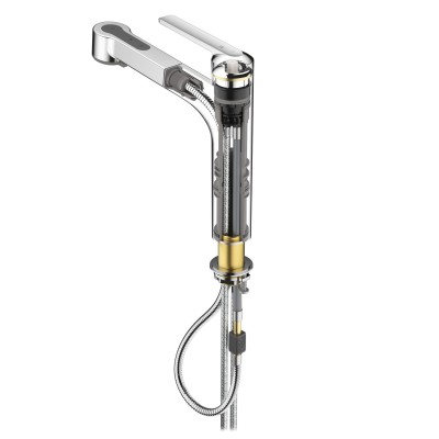 Kwc Domo 6.0 10.661.033.000fl grifo monomando con ducha cromado