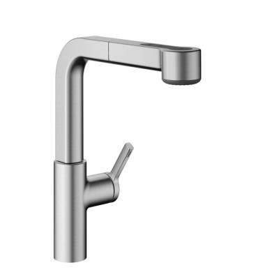 Kwc Ava 2.0 10.461.002.177fl mixer tap with extractable stainless steel shower head