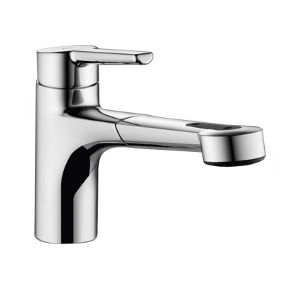 Kwc Suno 10.175.033.000fl mixer tap with extractable chrome shower head