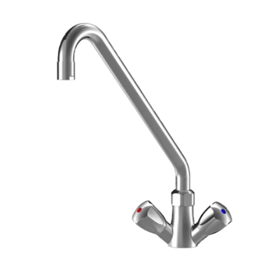 Kwc Gastro k.24.41.A2.000C07 chrome kitchen tap with two knobs