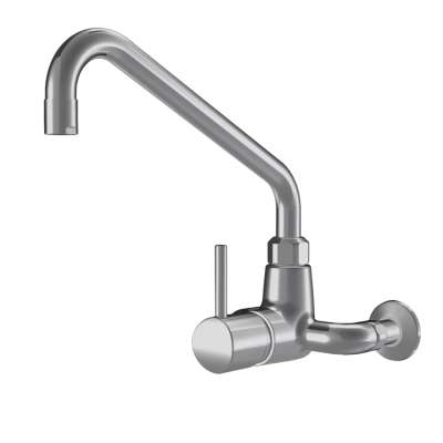 Kwc Gastro 24.502.194.000 chrome wall-mounted mixer tap