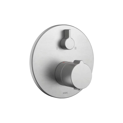 Kwc 21.004.802.177 grifo mezclador termostático para ducha acero
