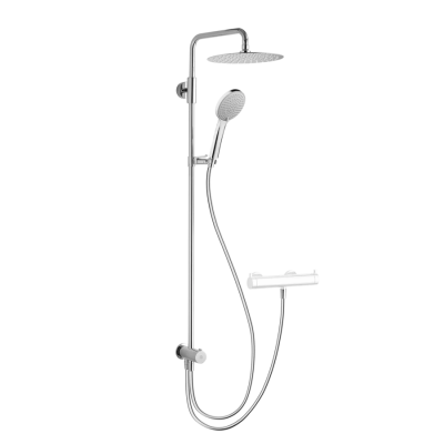 Kwc 26.006.013.000 Complete chrome wall shower system
