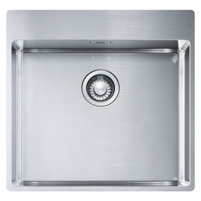 Franke Box bxx 210-50 tl fregadero 1 seno 53 cm acero inoxidable satinado