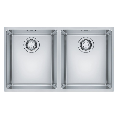 Franke Maris Encastrable mrx 220 34-34 Fregadero de 2 senos 74 cm acero inoxidable satinado