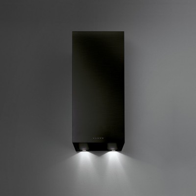 Okap ścienny Falmec Mira Black Design 40 cm, stal czarna