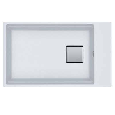 Franke Kubus 2 kg 110-62 fregadero 1 seno 76 cm fragranite blanco