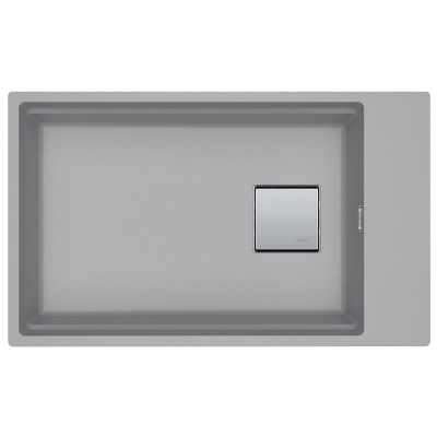 Franke Kubus 2 kg 110-62 fregadero 1 seno 76 cm gris piedra fragancia