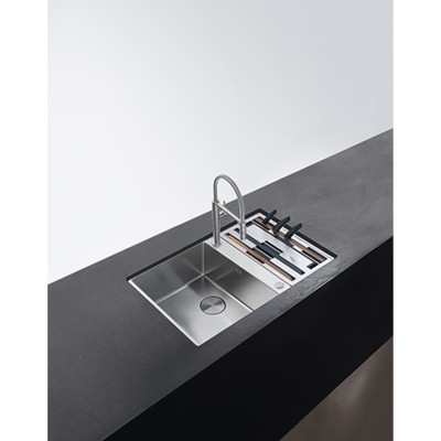 Zlewozmywak Franke Box Center bwx 120-41-27 dwukomorowy + akcesoria 82 cm ze stali nierdzewnej